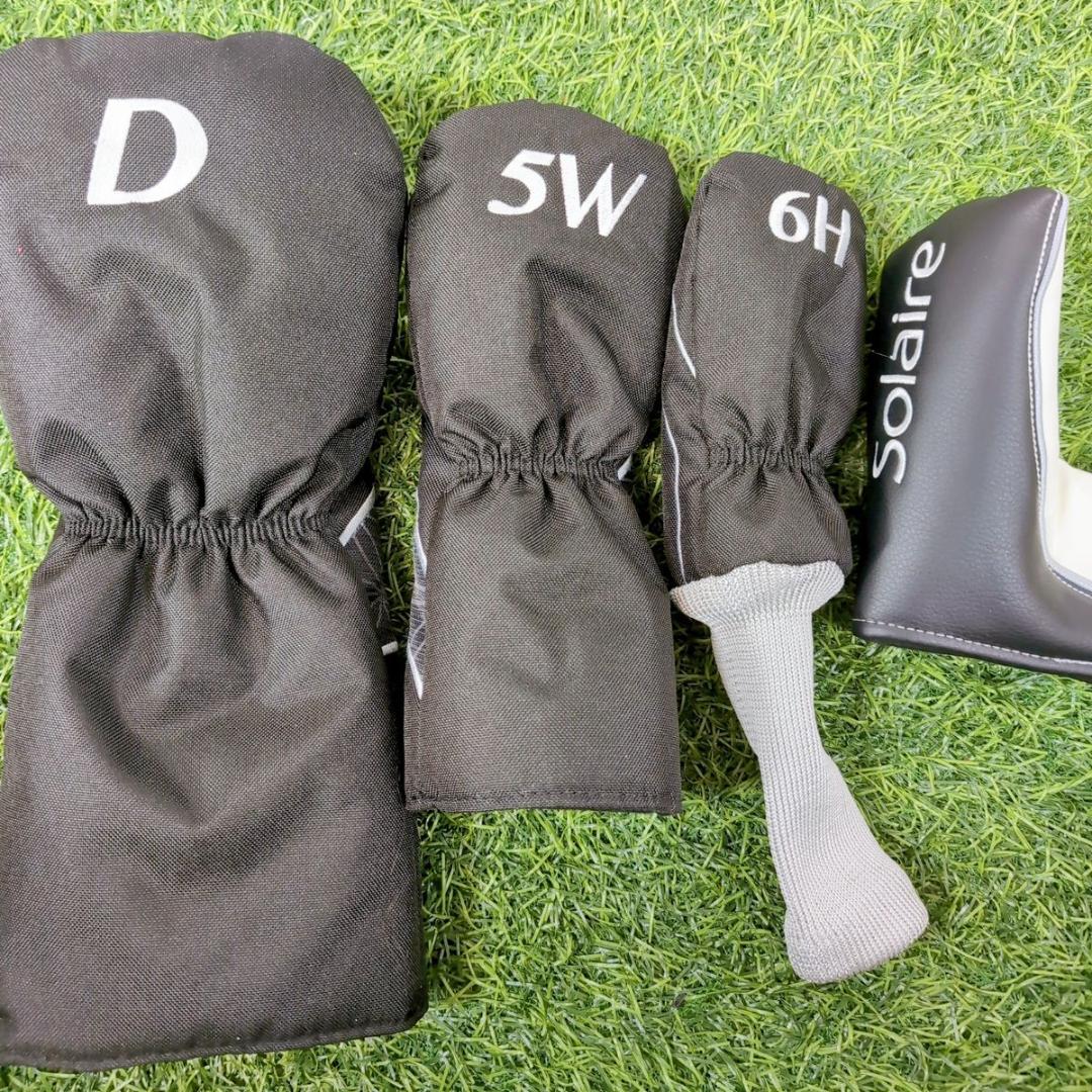 キャロウェイ ソレイル レディース L 女性用 ゴルフ8本セット ブラック 黒