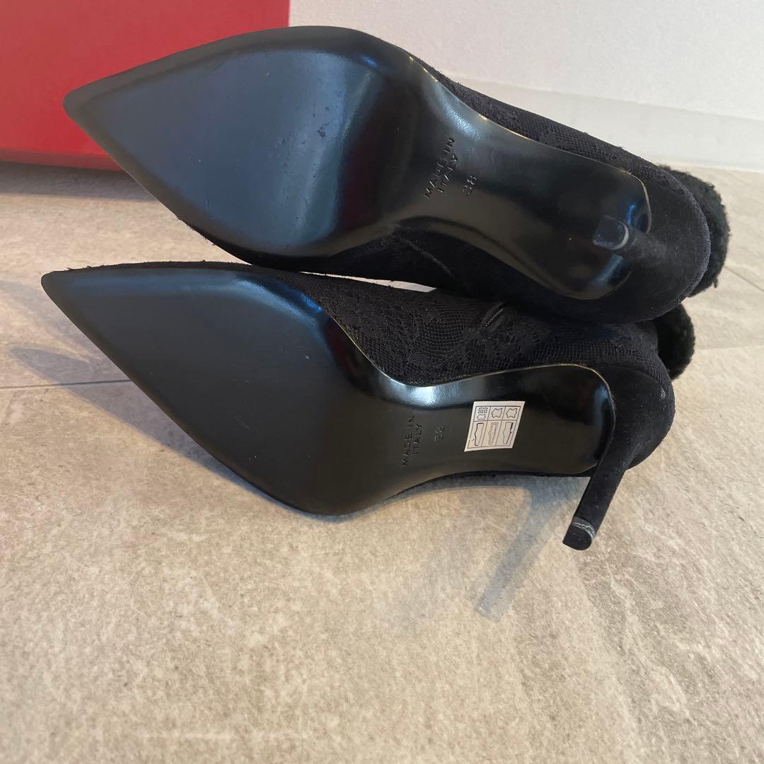 未使用　レネカオヴィラ　Rene Caovilla ミンク ファー ブーツ