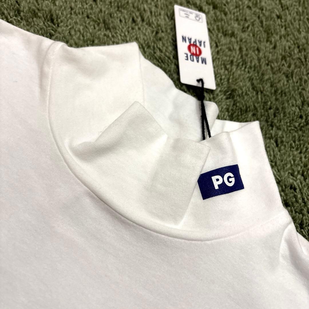 パーリーゲイツ☆新品 ベアジャガード カットソー 長袖 モックネック