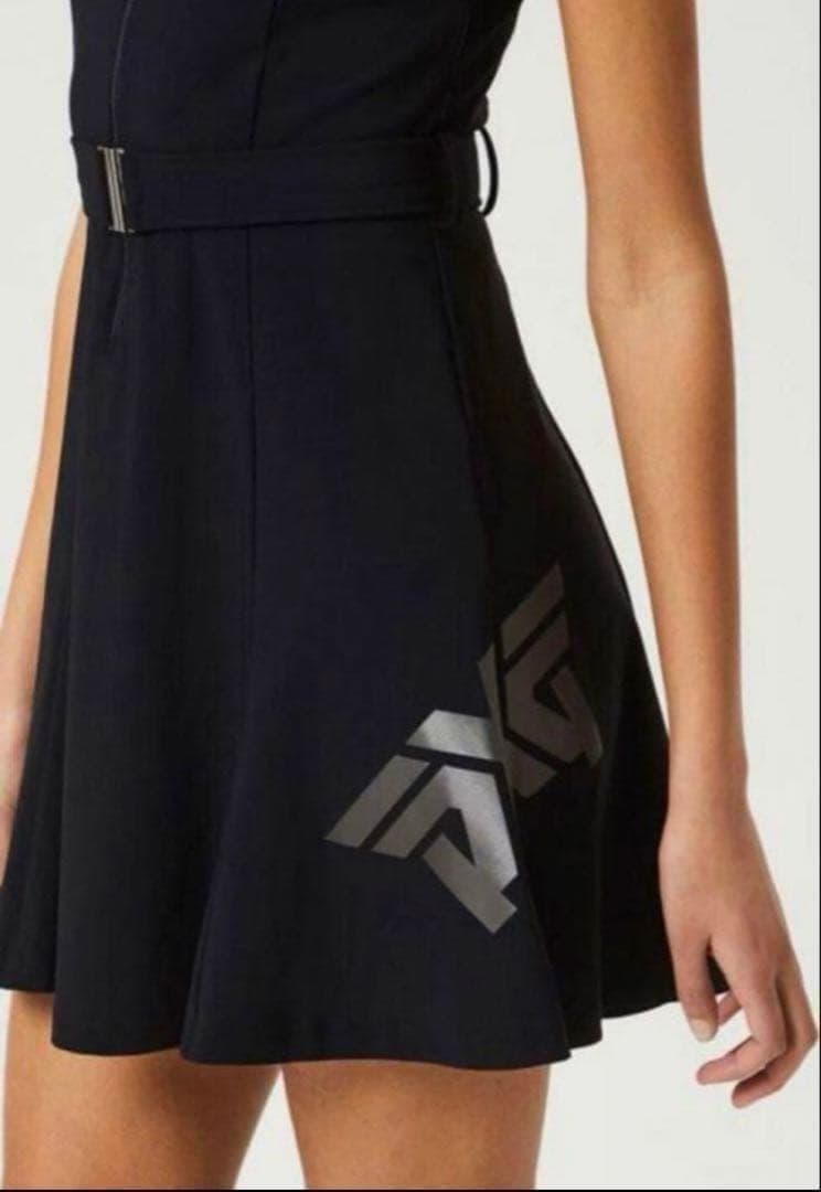 【新品】PXG レディースゴルフ　ノースリーブ・ワンピース　黒 L