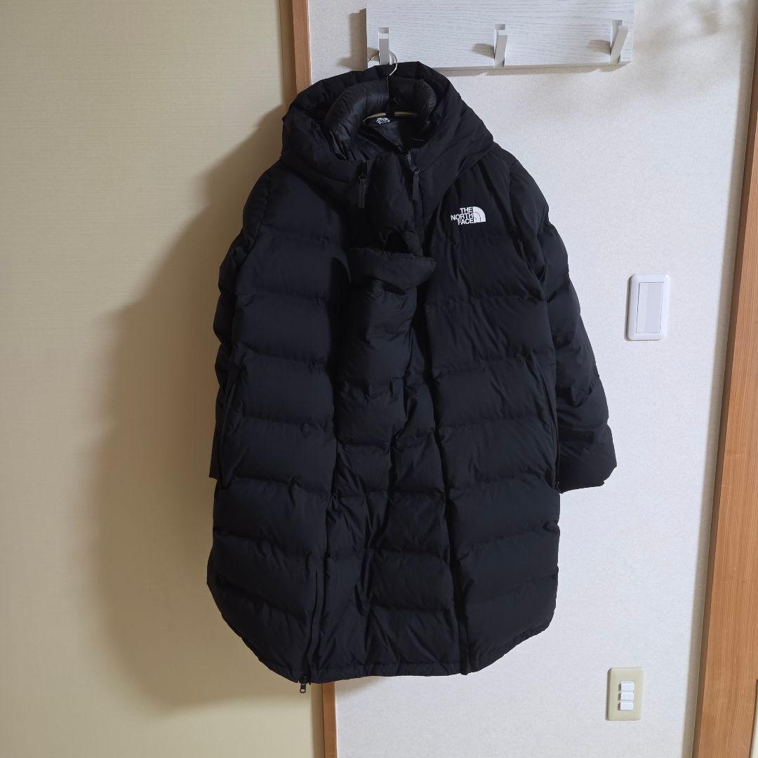 【美品】ノースフェイス マタニティ ダウン コート NDM92100 黒 L