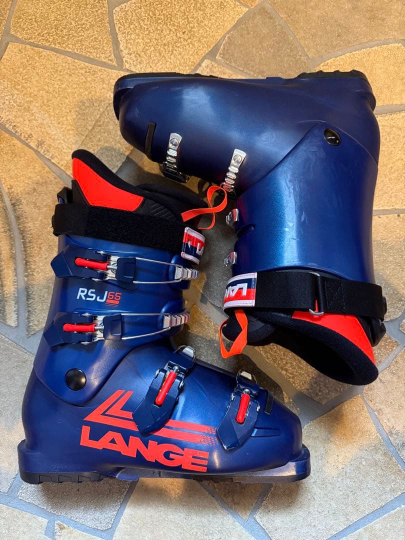LANGE RSJ 65 スキーブーツ 25.5 ネイビー/レッド