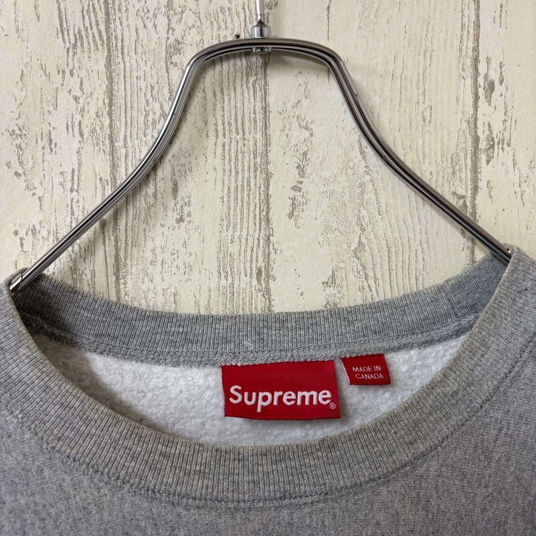 【激レア】SUPREME シュプリーム　スウェット　トレーナー　Sロゴ　ゆるだぼ