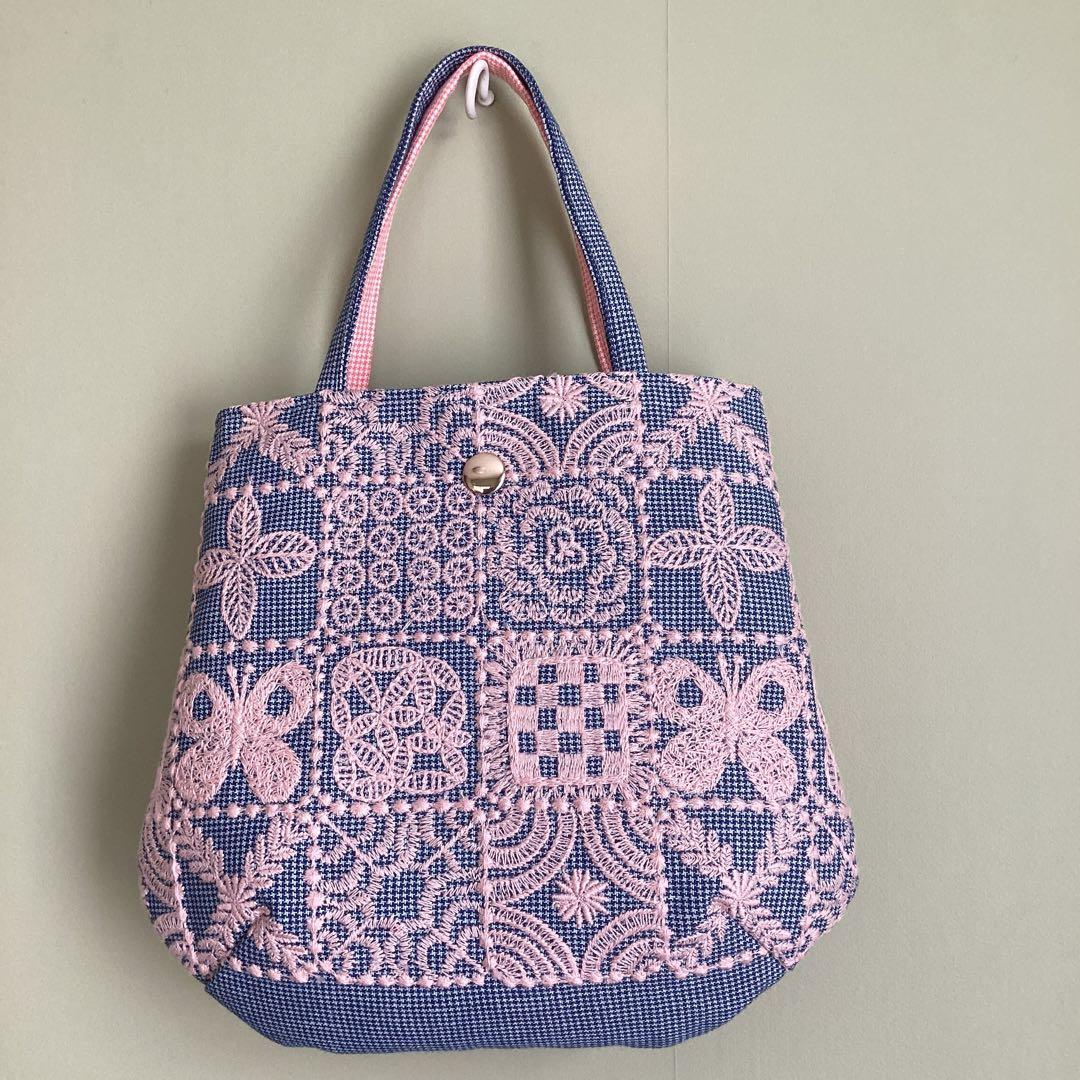 専用です！ミナペルホネン　タンバリンブラウン　トートバッグ　ハンドメイド