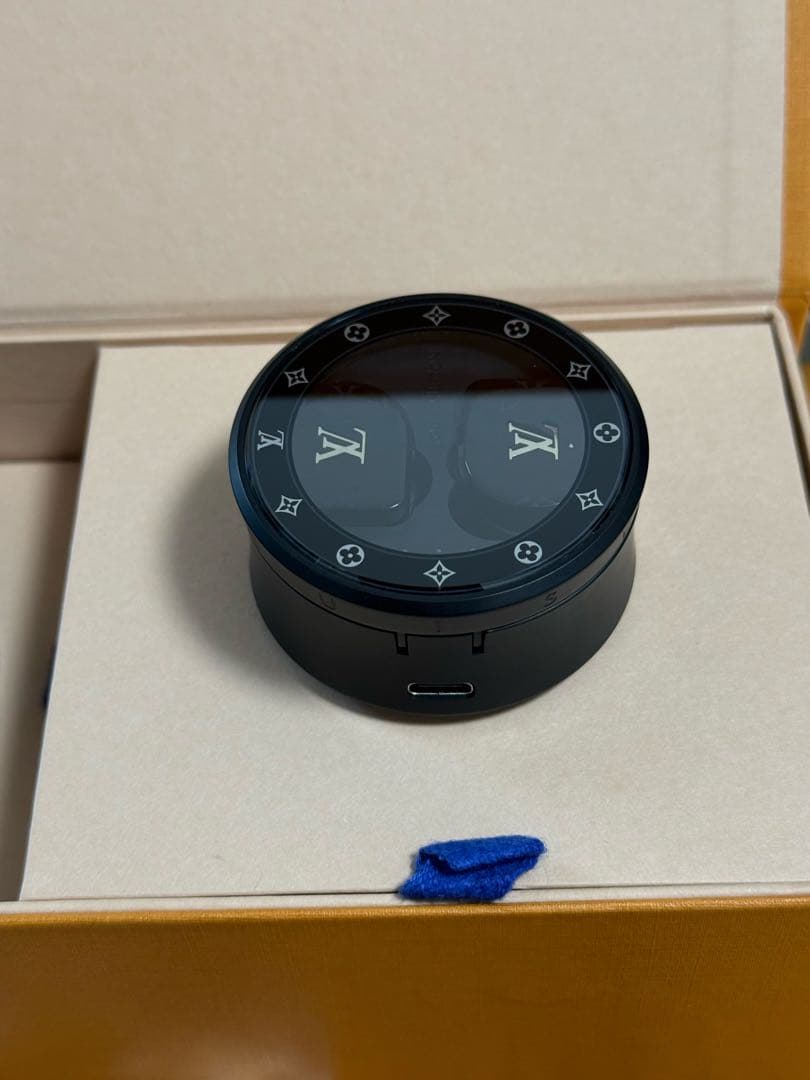 極美✨ ルイヴィトン ホライゾン モノグラム ワイヤレスイヤホン ブラック