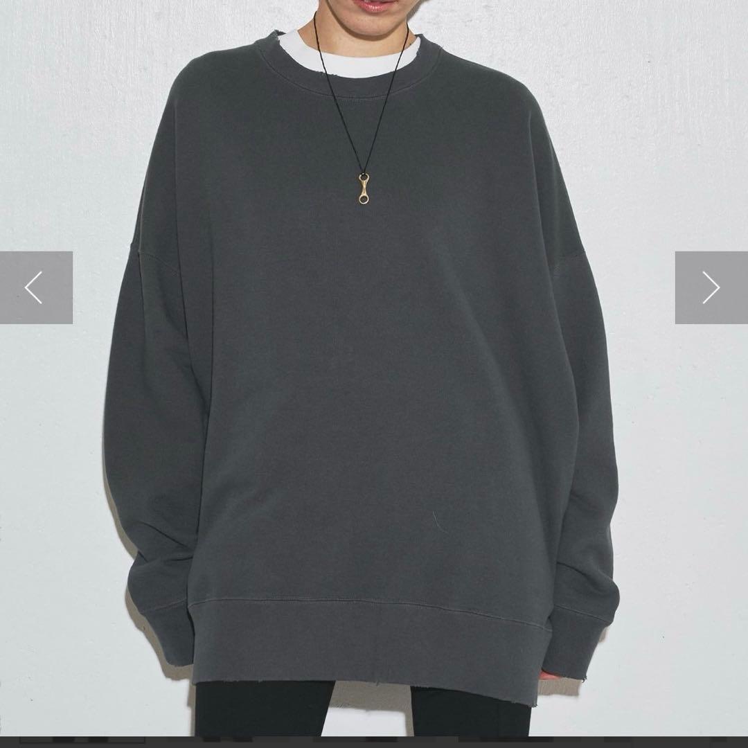 ウィムガゼット【GEMINI】オーバーバックプリントスウェット