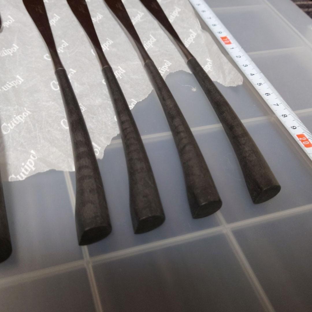 8本セット Cutipol　クチポール　NOOR②　ナイフ　フォーク　カトラリー