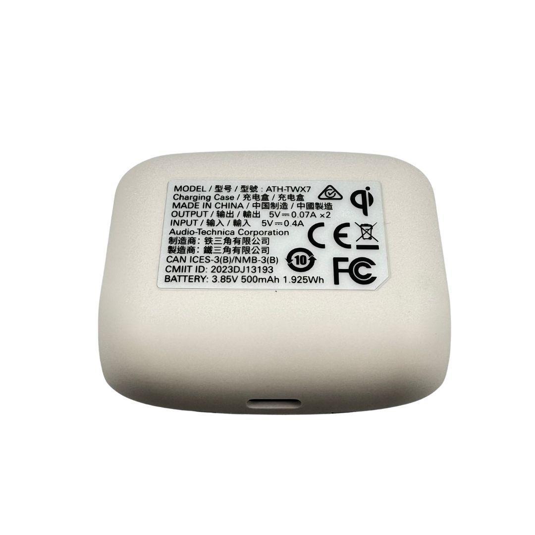 【ポ*安様】 オーディオテクニカ ワイヤレスイヤホン ATH-TWX7 WH 白