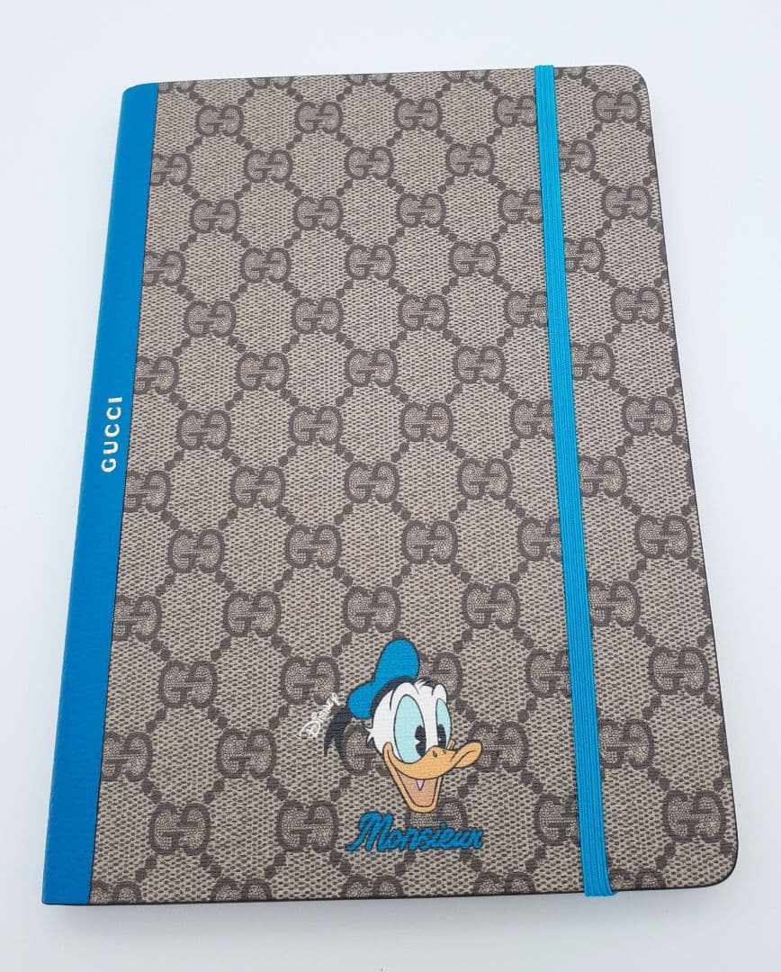 Z07-78 グッチ　ドナルドダック　ノート　ディズニーコラボ