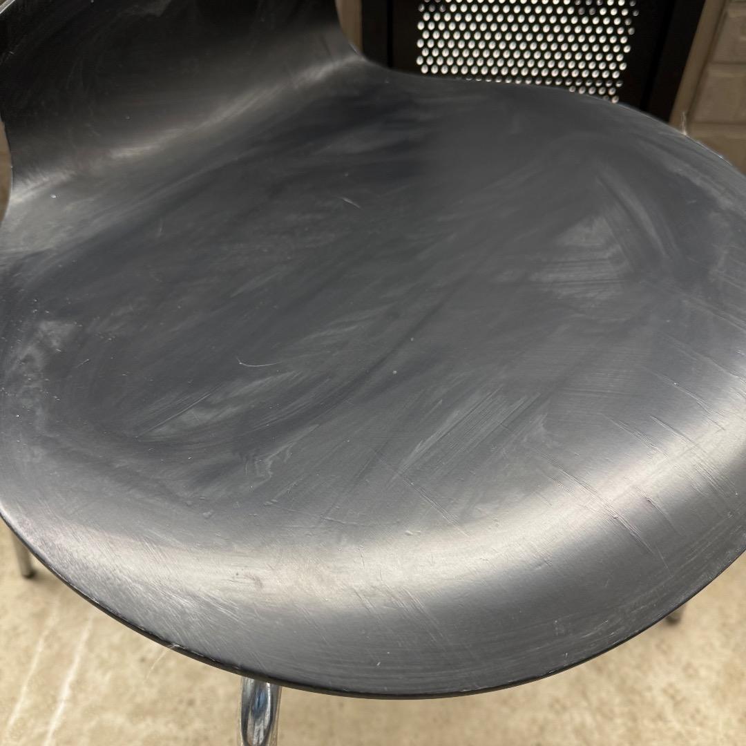 フリッツ・ハンセン　セブンチェア　ブラック　デザインチェア　椅子