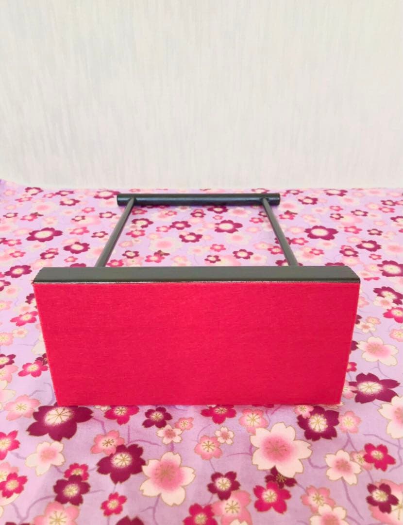 Ringoちりめん細工飾り台3 吊るし飾り台　台座　ハンドメイド　飾り台