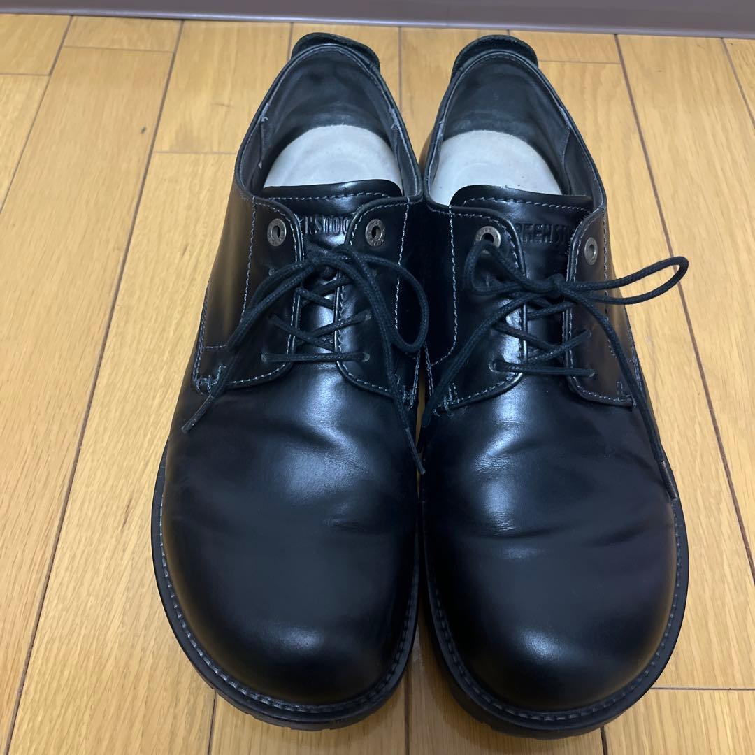 ドイツ製 ビルケンシュトック ギルフォード 黒43 ポストマンシューズ ダービー