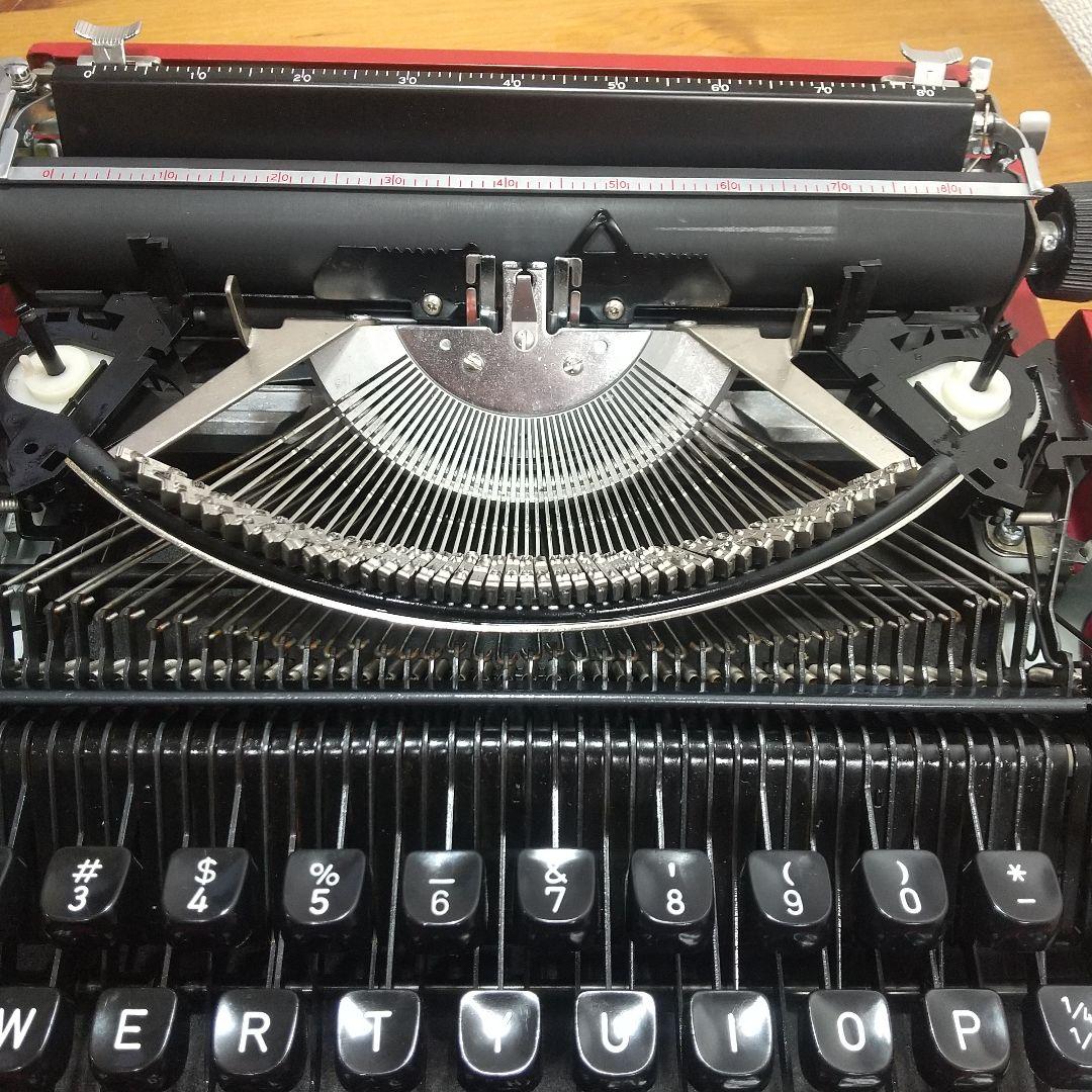 Silver-Reed 715 赤 タイプライター