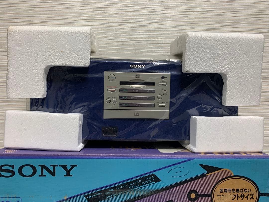 美品SONY ZS-M5長期保管品 メンテ済 動作良好♪名機 高音質CD/MD