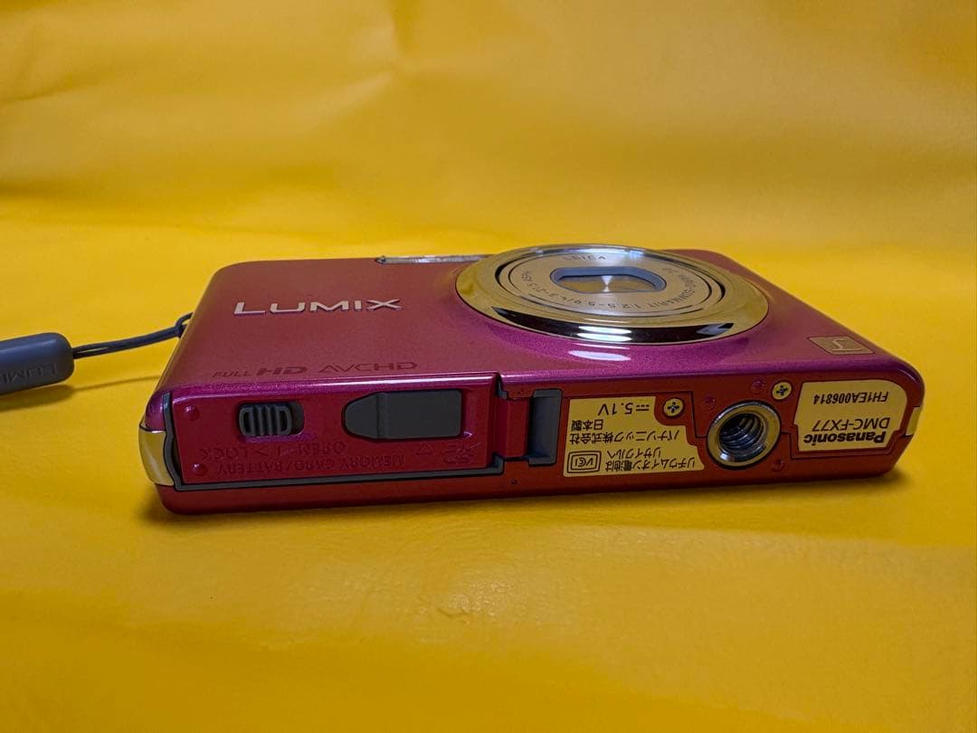 す*〜様 パナソニック　LUMIX FX77 ピンク