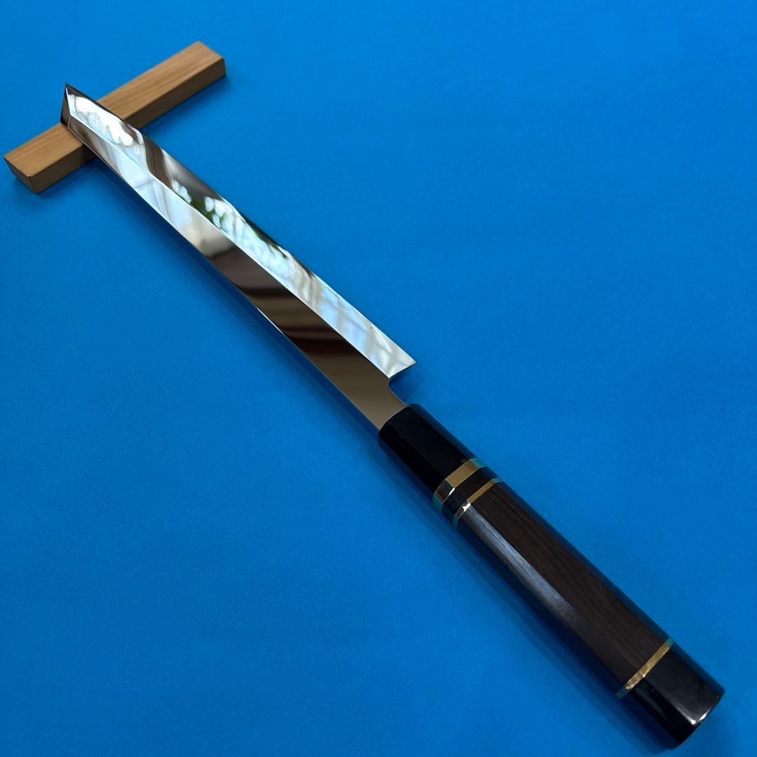 切付け柳刃包丁 v10全鋼 九寸