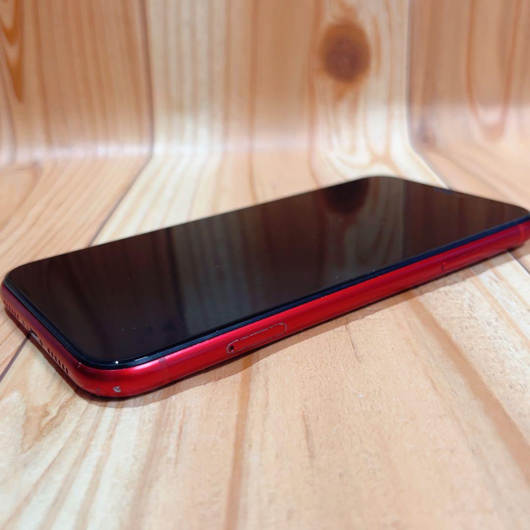 SIMフリー 本体 iPhone XR 64 GB レッド 553 電池新品