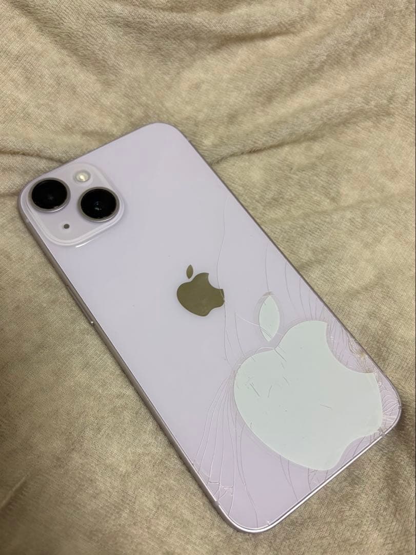 iphone 14 パープル　128GB