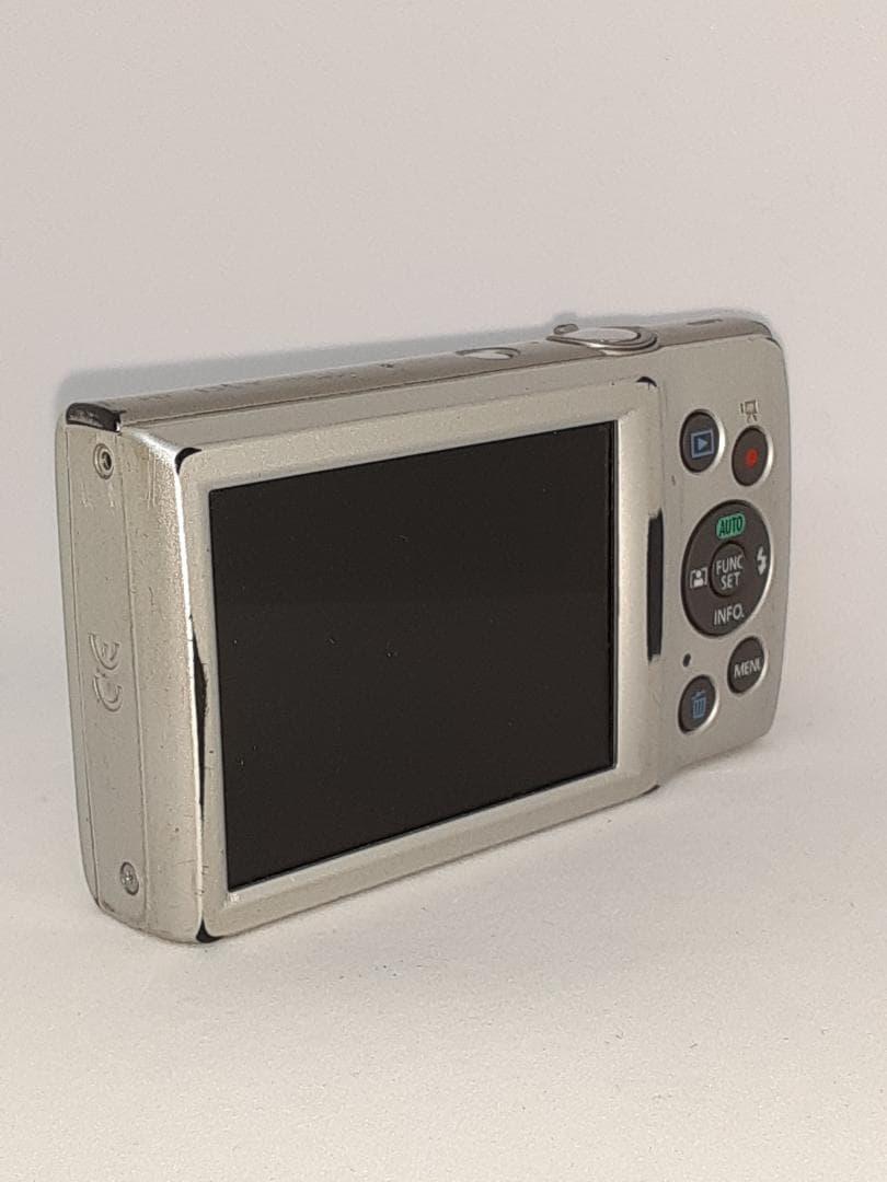 【ジャンク】キャノン Canon IXY 180 シルバー デジタルカメラ