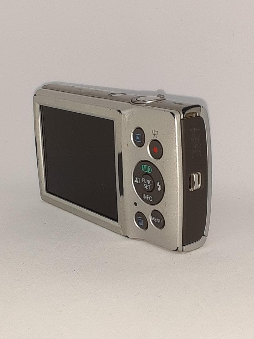 【ジャンク】キャノン Canon IXY 180 シルバー デジタルカメラ