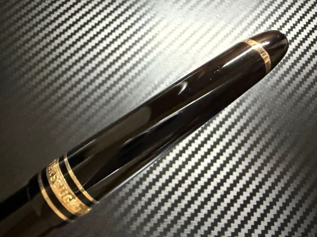 未使用に近い モンブラン マイスターシュテュック 145 ブラック M 万年筆