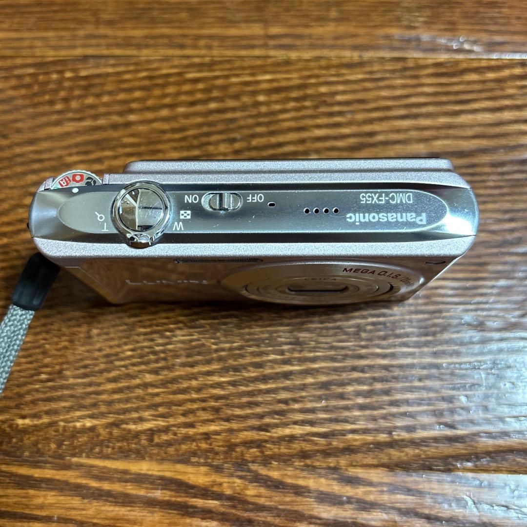 パナソニック ルミックス DMC-FX55 ピンク 取扱説明書あり