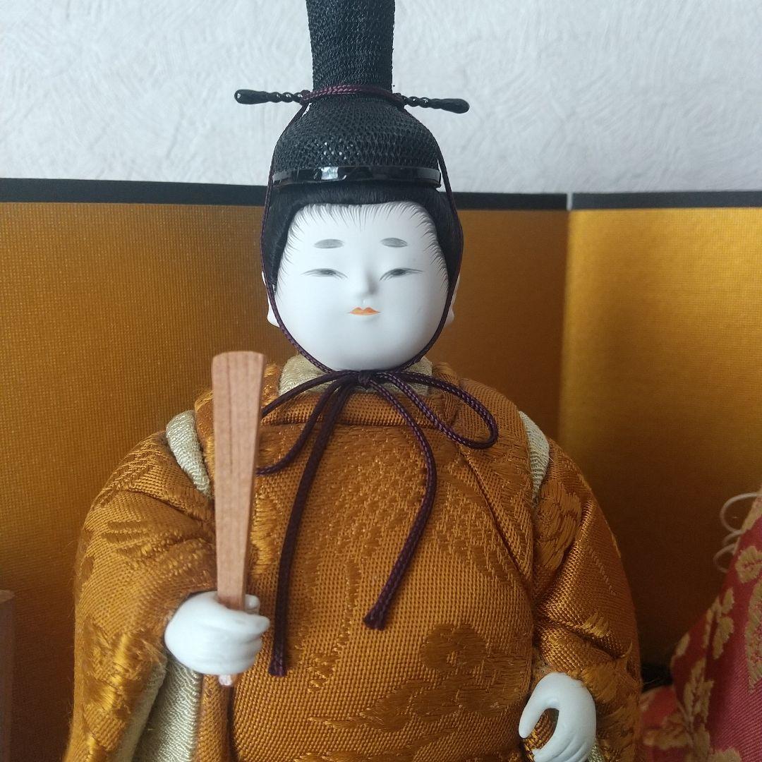 お値下げ中 原孝洲 雛人形 親王飾り 木目込み雛人形 立雛
