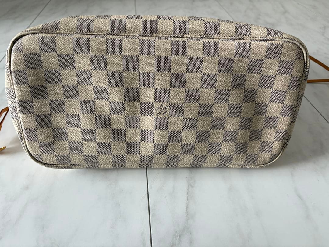 ルイヴィトン ネヴァーフル MM ダミエ・アズール