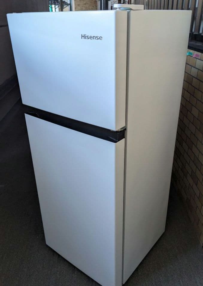 ここ★2023年製 美品 124L 冷凍冷蔵庫【HR-B12HW】