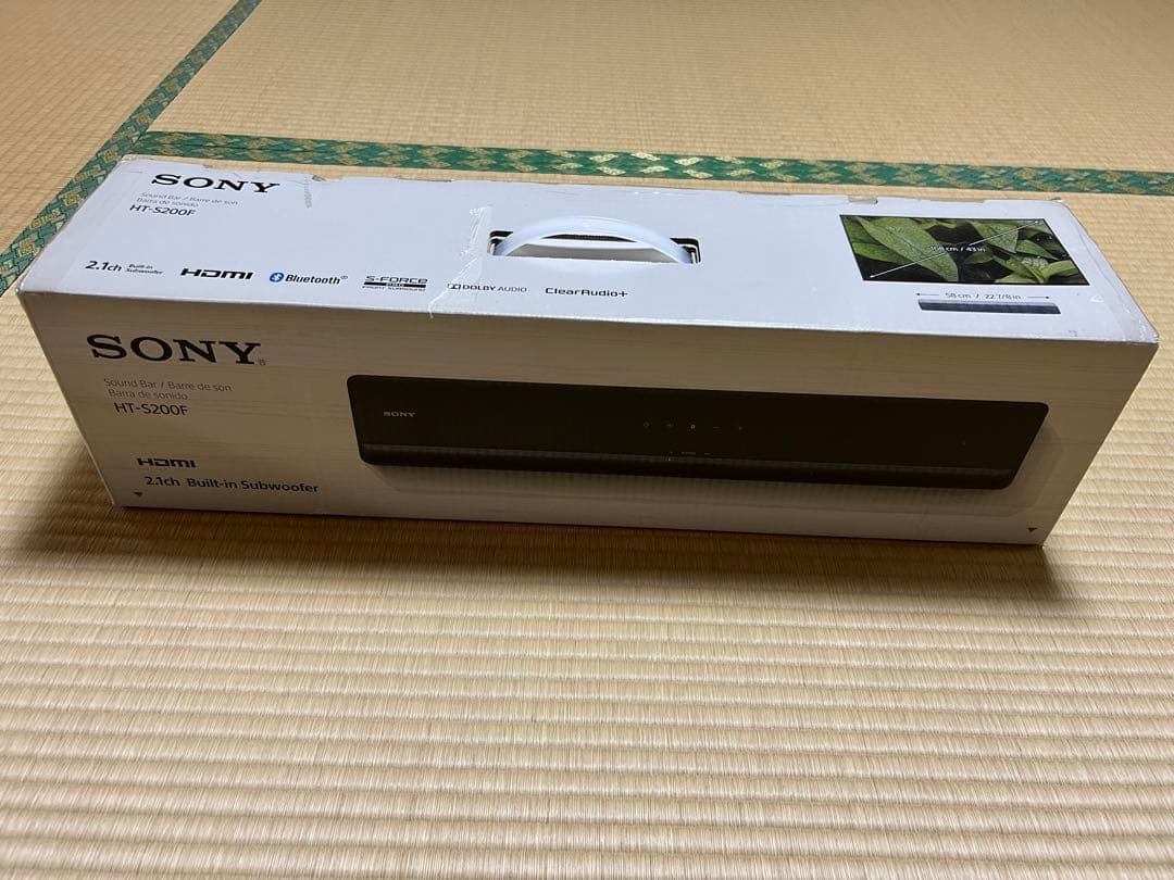 【美品】HT-S200F SONY シアターバー