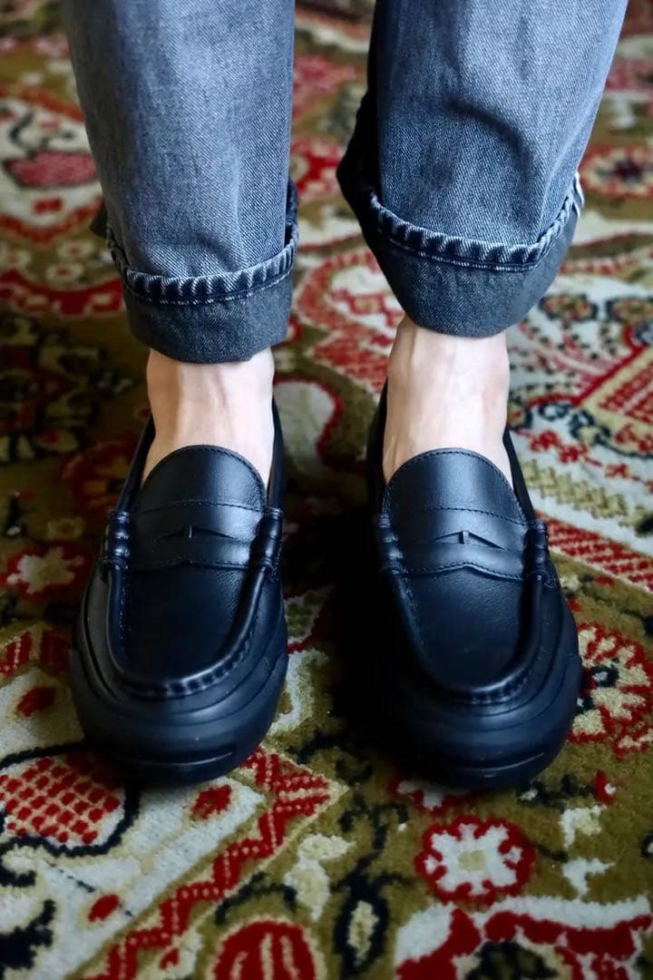 靴 JACK PURCELL 1935 BLACK LOAFER 27.5