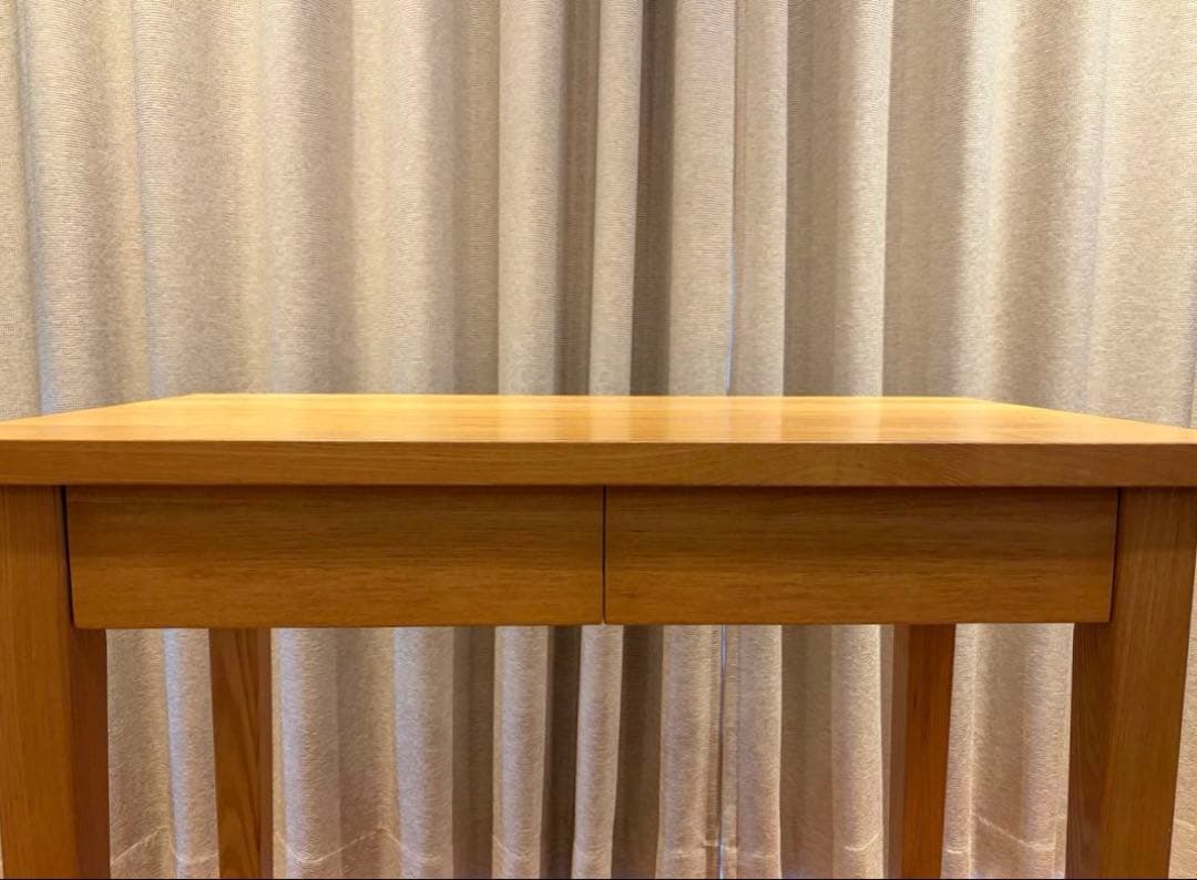 無印良品 デスク 美品 /タモ材 パーソナルデスク 幅80cm （1）