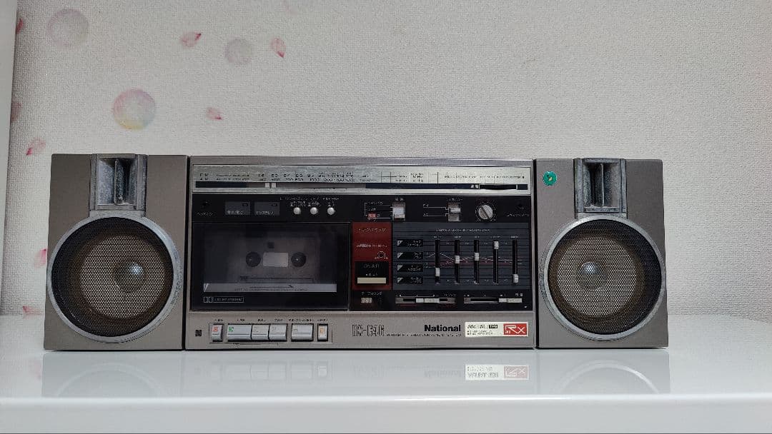 【希少】National RX-C46/ビンテージ/✨カセットプレーヤー