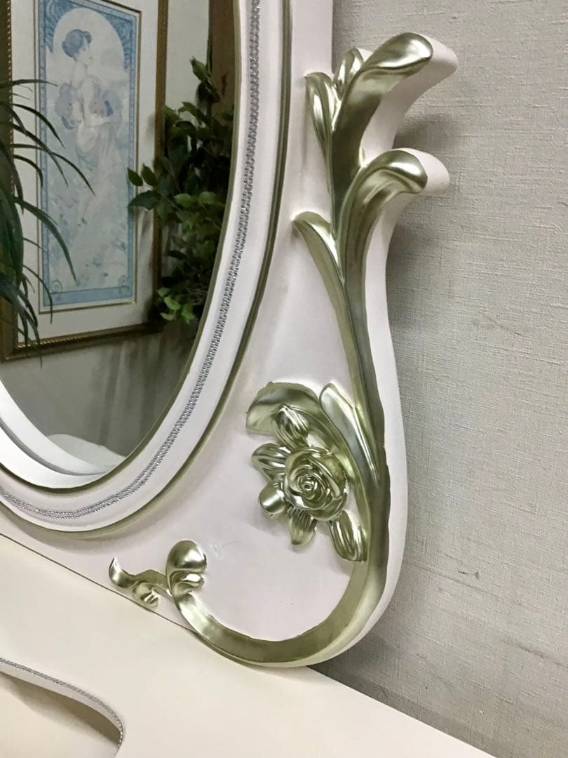 可憐チャン☆管376☆イタリア製☆ロココ調☆姫系☆アンティーク☆ドレッサー