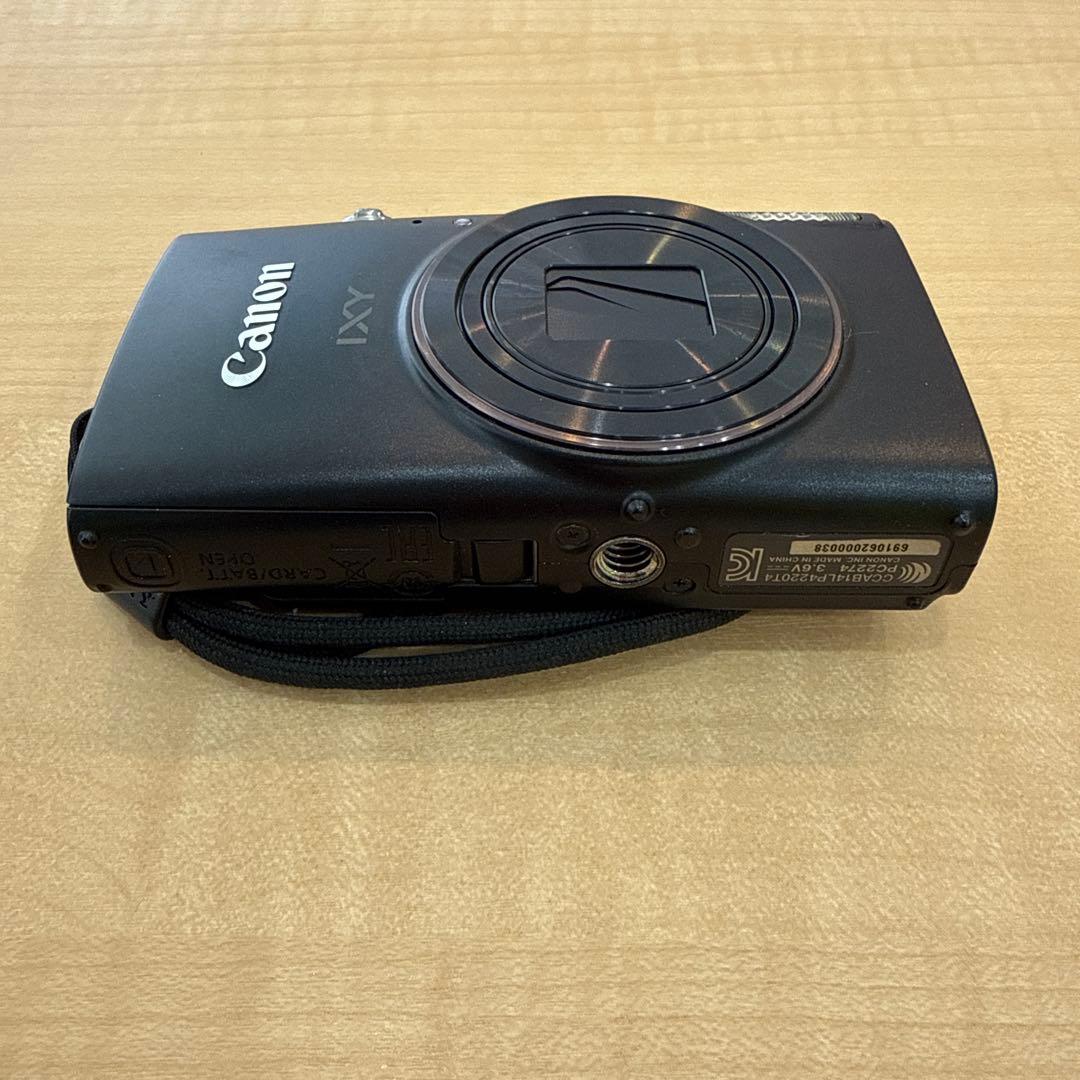 【美品】Canon IXY 650 ブラック デジタルカメラ SDカード付き