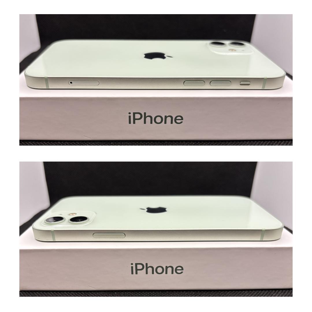 iPhone 12 グリーン 128GB SIMフリー　NEWバッテリー