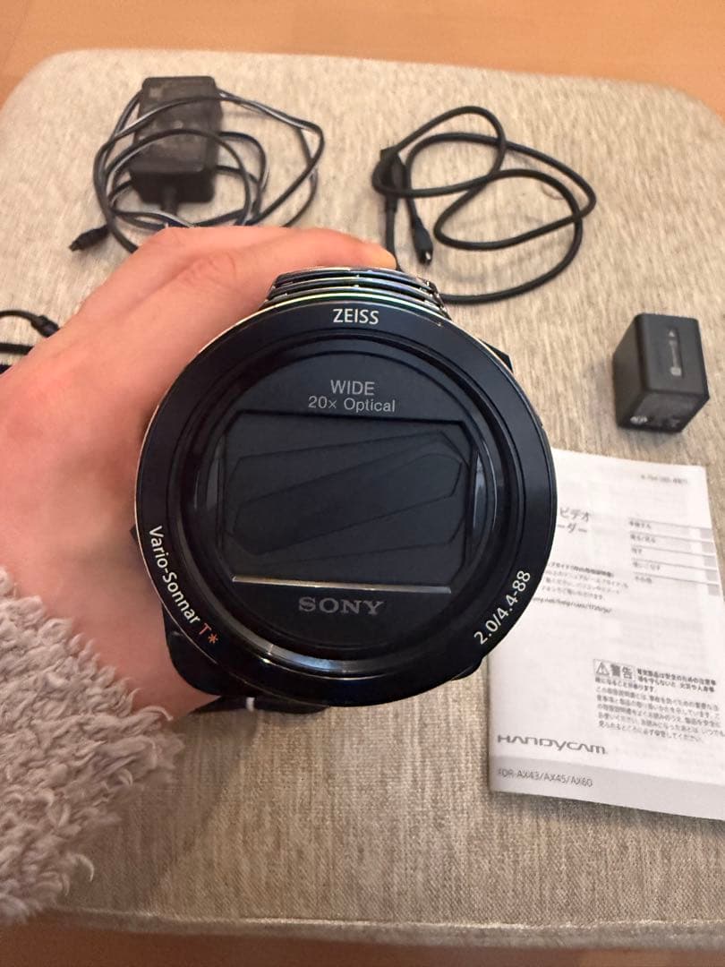 ビデオカメラ SONY 4K FDR-AX45