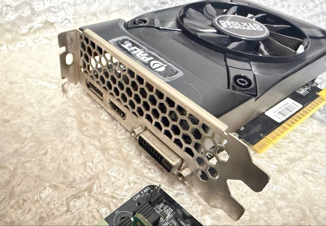 グラフィックボード・グラボ・ビデオカード H110M-DVS Pentium G4560 8GB GTX1050 400W