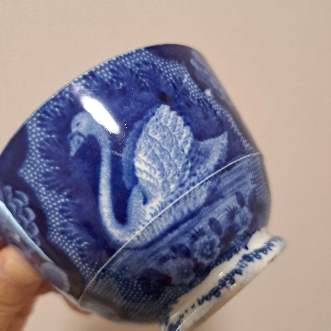 アンティーク　スタッブス ヒストリカル フロー トランスファー　カップ＆ボウル