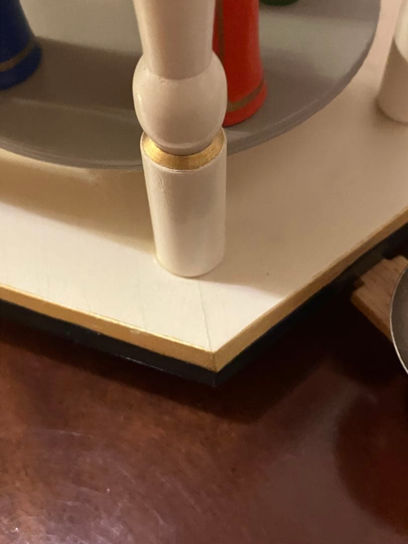 クリスマス　キャンドルピラミッド　ドイツ製　木製置物　1990年前後購入