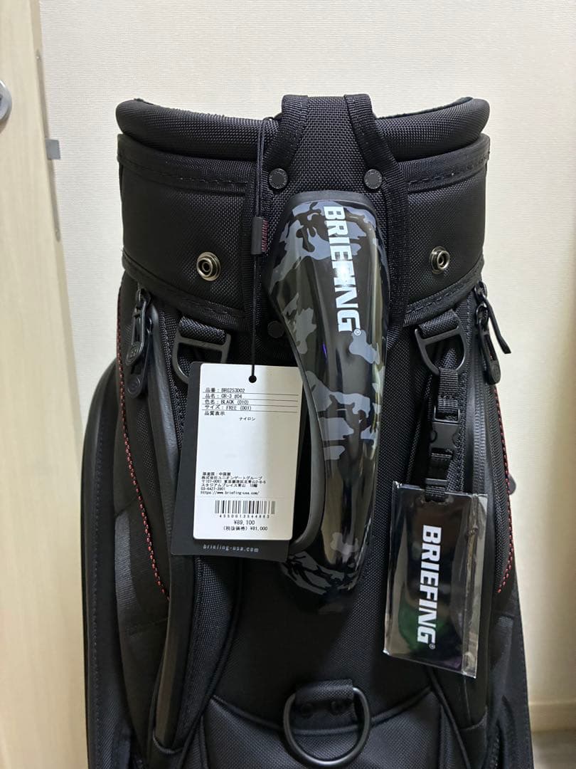 新品未使用　BRIEFING ブリーフィング キャディバッグ　CR-3 #04