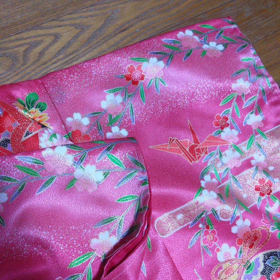 美品★美しいグラデーションの被布と着物と小物★七五三