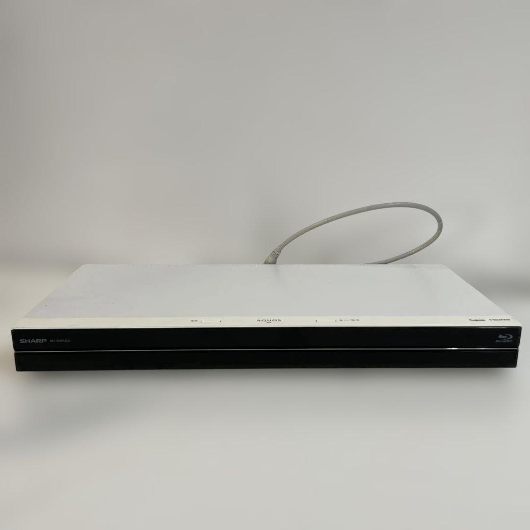 動作確認済SHARP ブルーレイレコーダー BD-WW1200