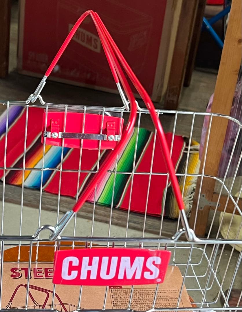 新品　CHUMS Steel Basket チャムス バスケット　収納　×2点