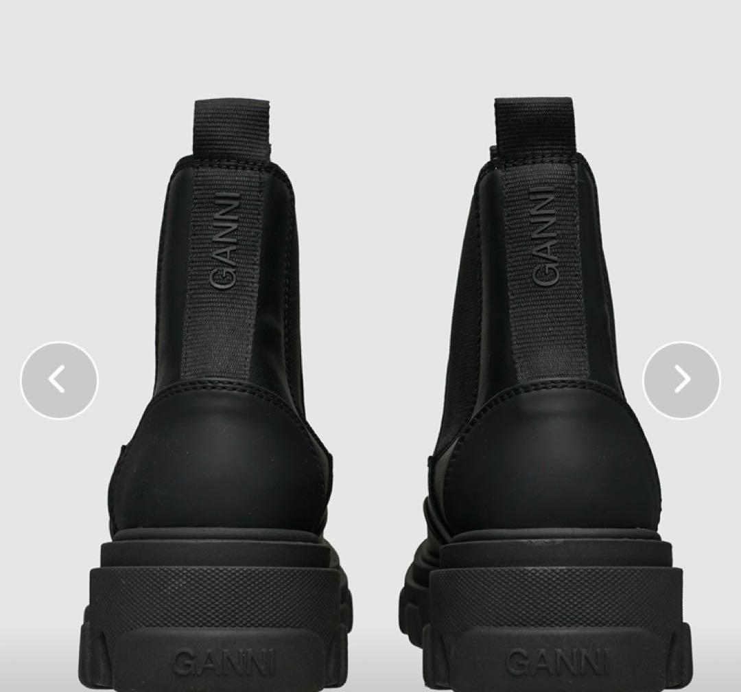 2025年　GANNI ガニー　サイドゴアブーツ　37