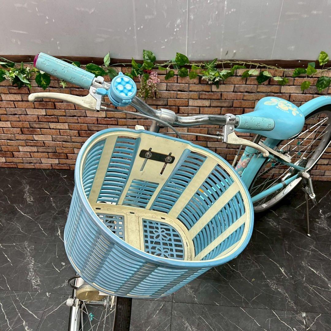 【31】子供用自転車 子供車 ブリヂストン ECOPAL 水色 22インチ