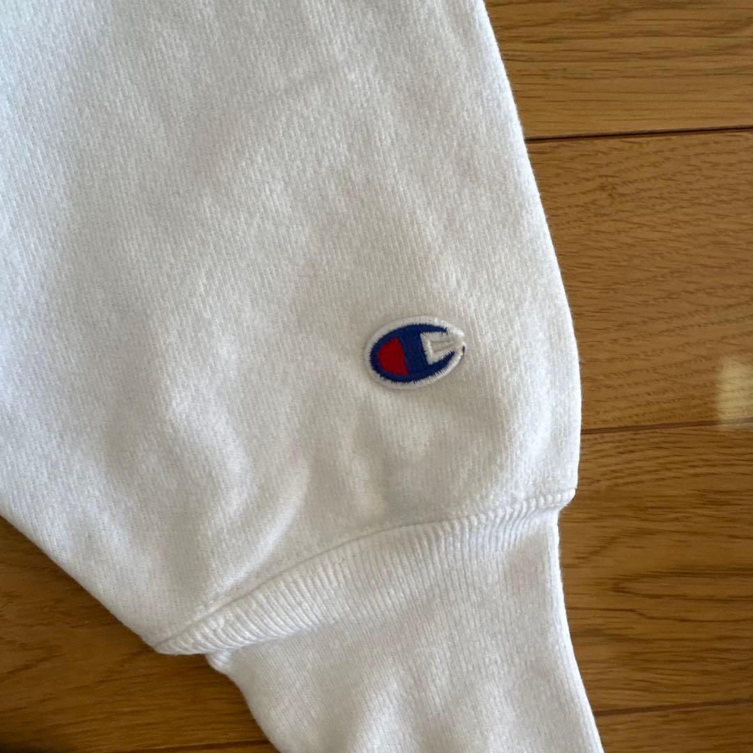 Champion リバースウィーブ MICHIGAN 90s スウェット 袖目