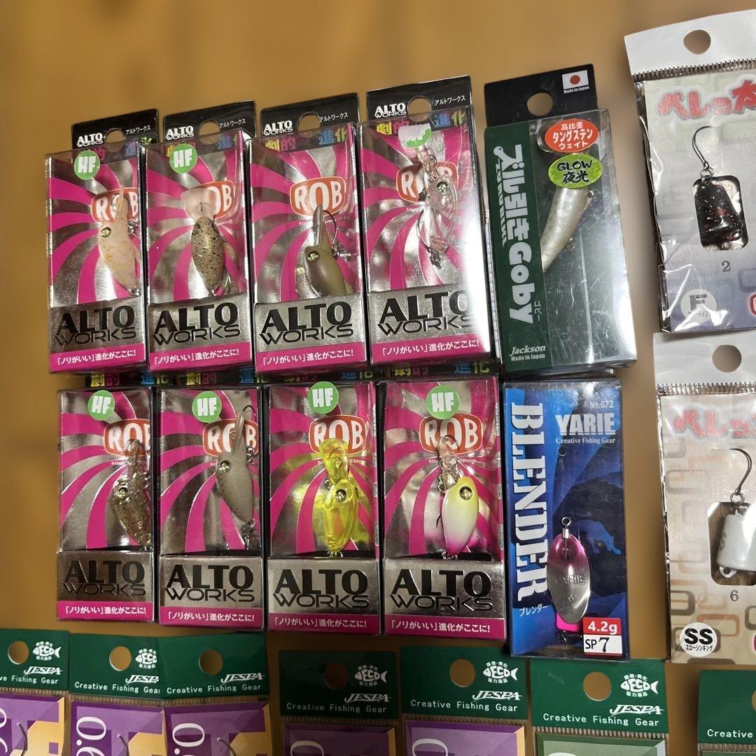 早い者勝ち　新品未使用品　トラウトエリア用ルアー　53個セット