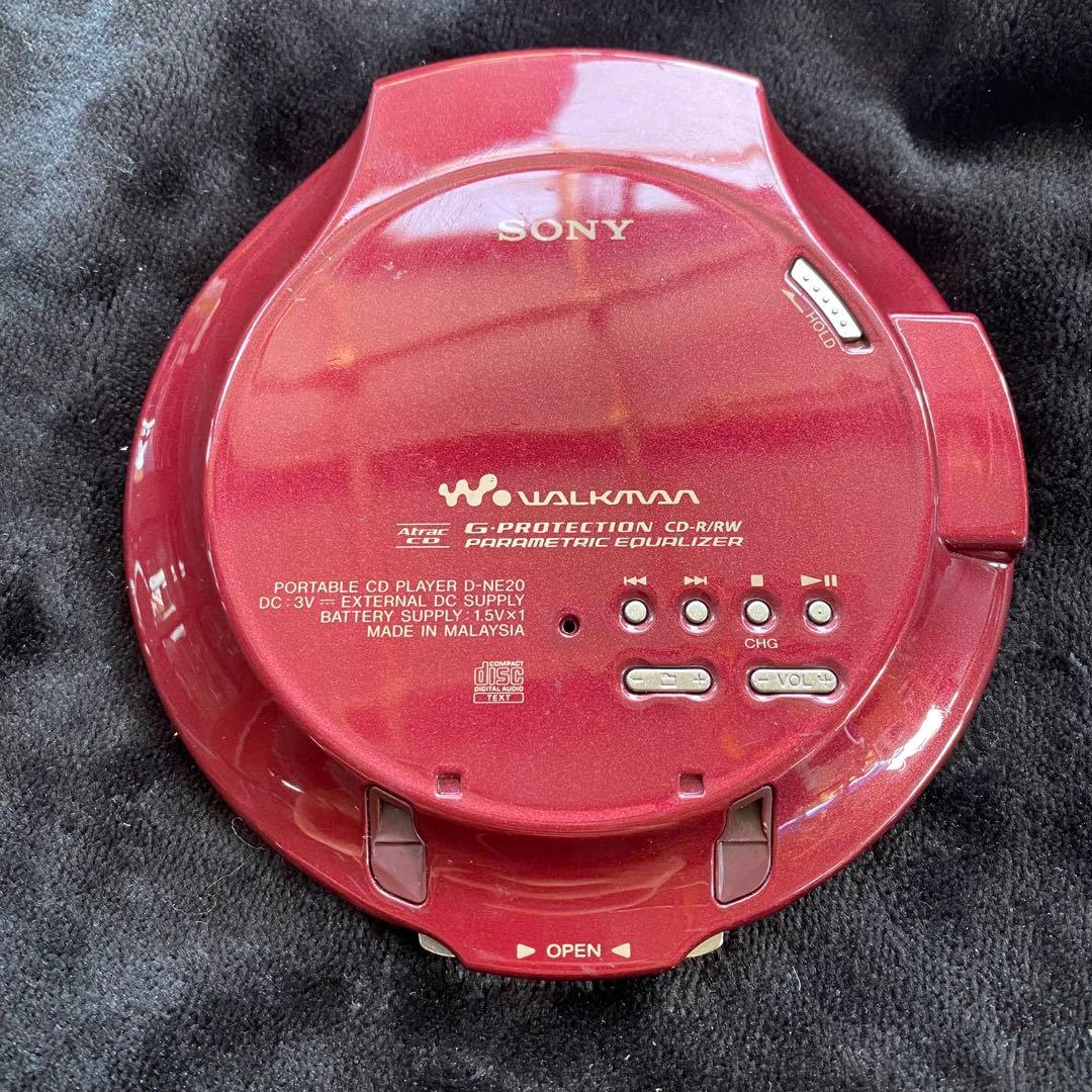 SONY D-NE20 ポータブルCDプレーヤー