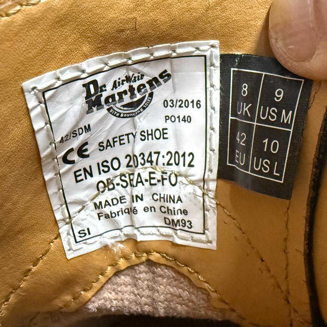 Dr.Martens／ドクターマーチン／3ホール／UK8